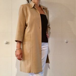 Long Sleeve Mid-Length Blazer